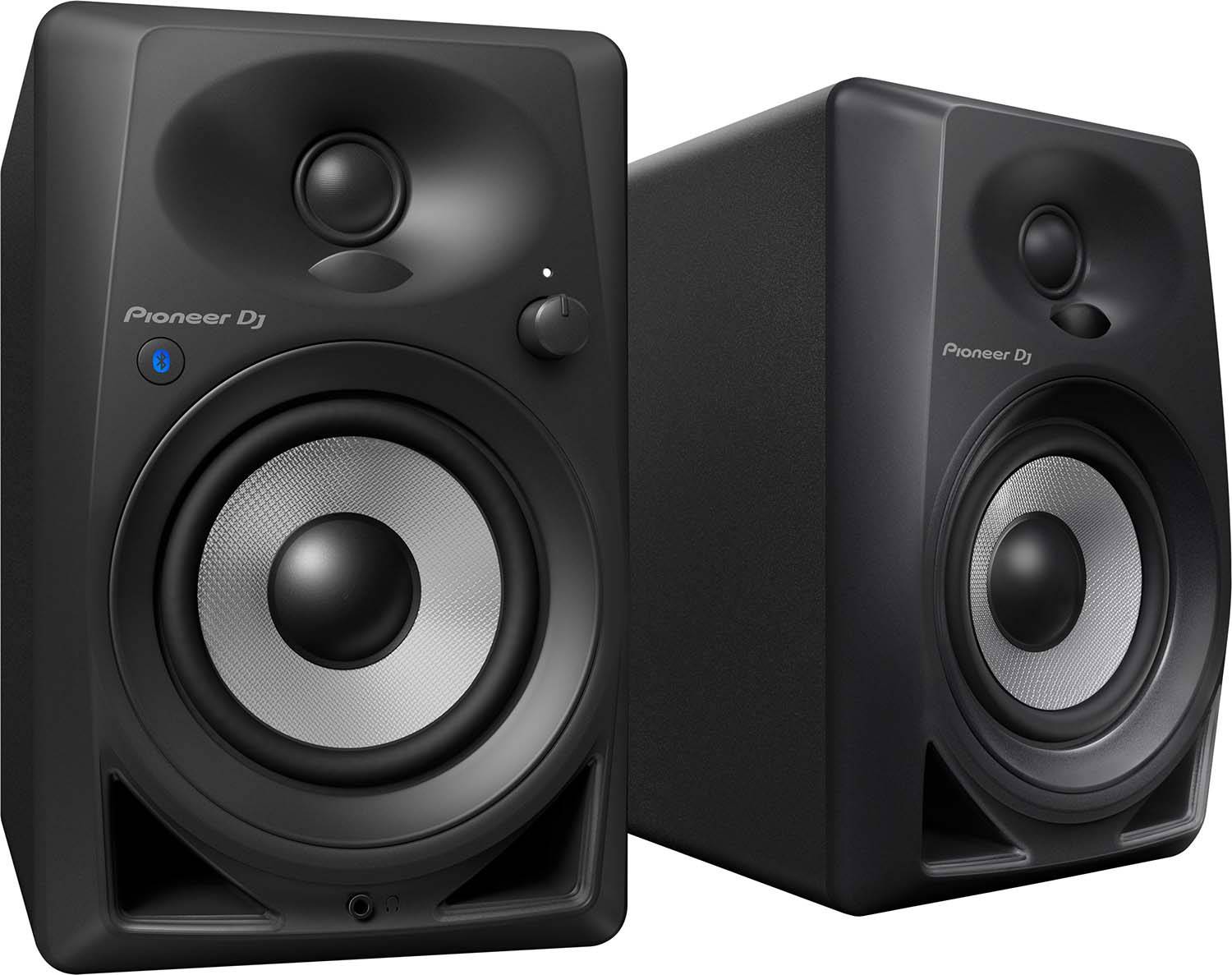 Pioneer DJ DM-40BT, 4 Inches Desktop Monitor Speakers (Pair) - Black